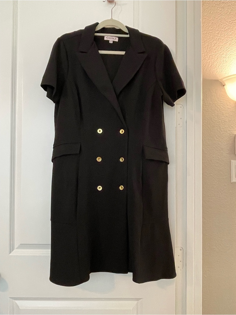 Nanette Lepore Black Coat Dress